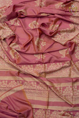 Pure Soft Silk - Baby Pink & Mustard Yellow