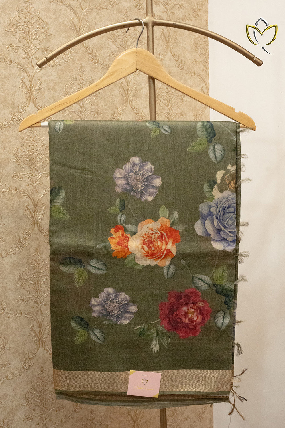 Munga Silk - Mehendi Green