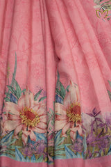 Semi Tussar - Pink