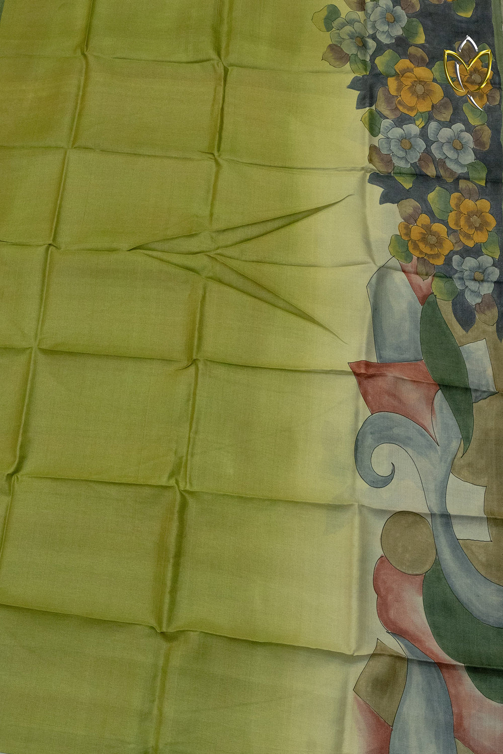 Pure Soft Silk - Mehendi Green