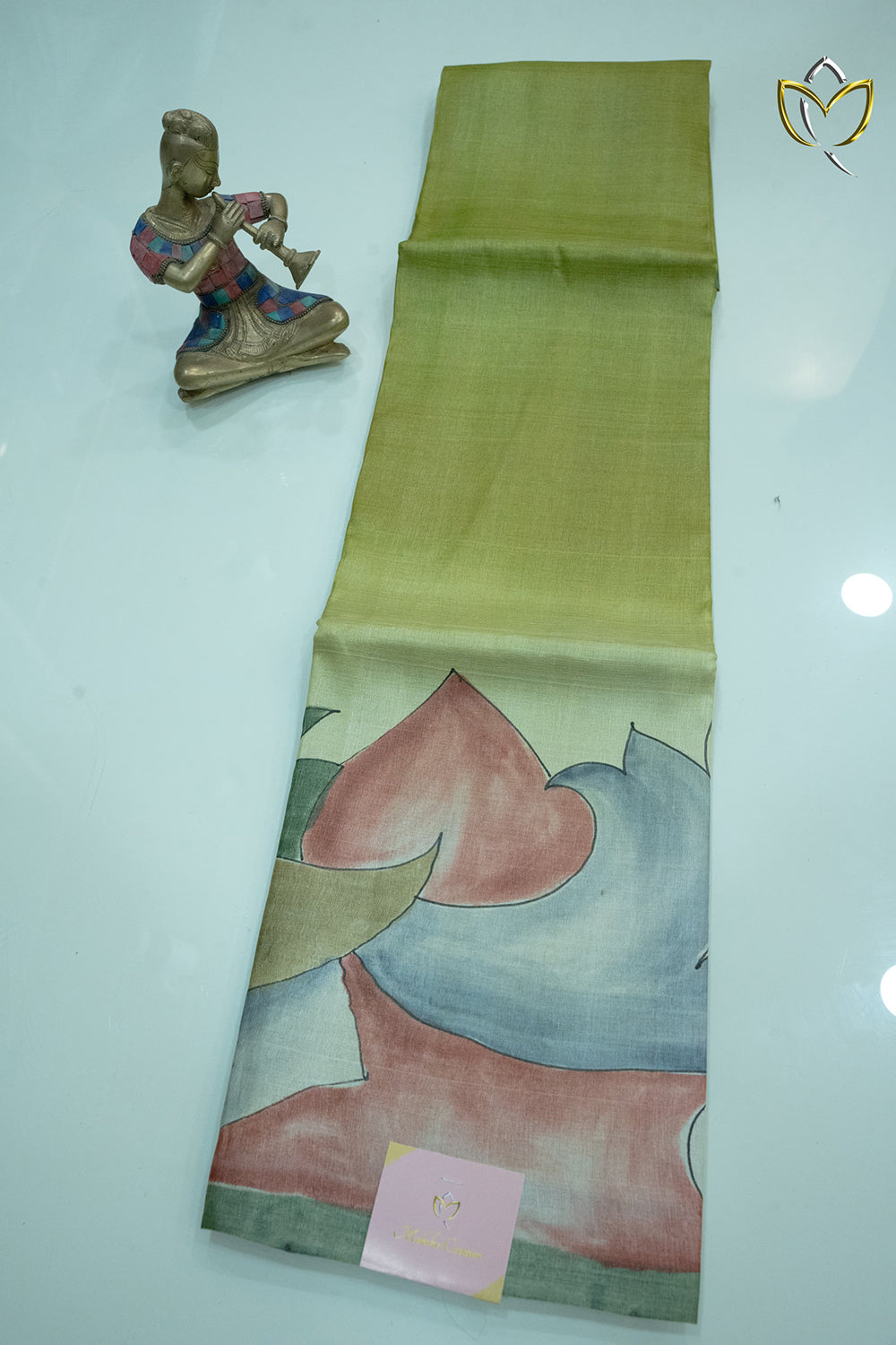 Pure Soft Silk - Mehendi Green