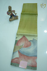 Pure Soft Silk - Mehendi Green