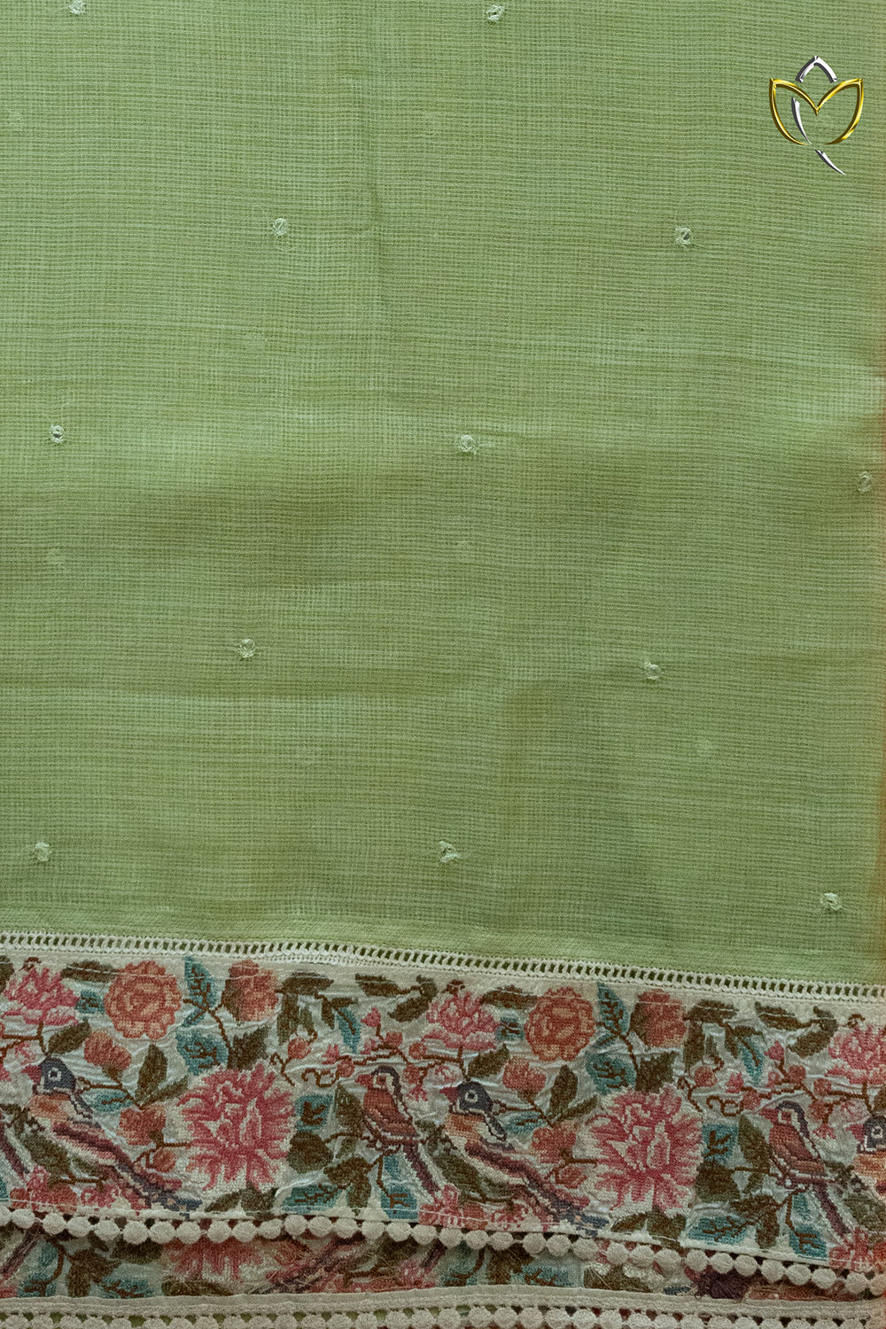 Silk Kota - Pista Green