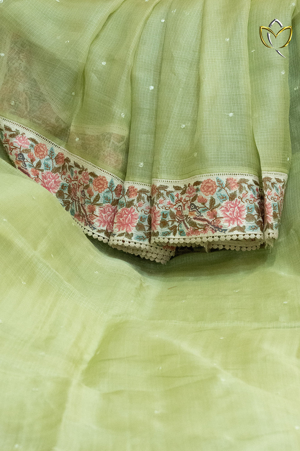 Silk Kota - Pista Green