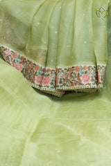 Silk Kota - Pista Green