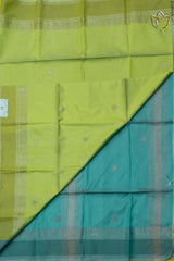 Bishnupuri Silk - Pista Green