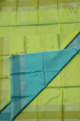 Bishnupuri Silk - Pista Green