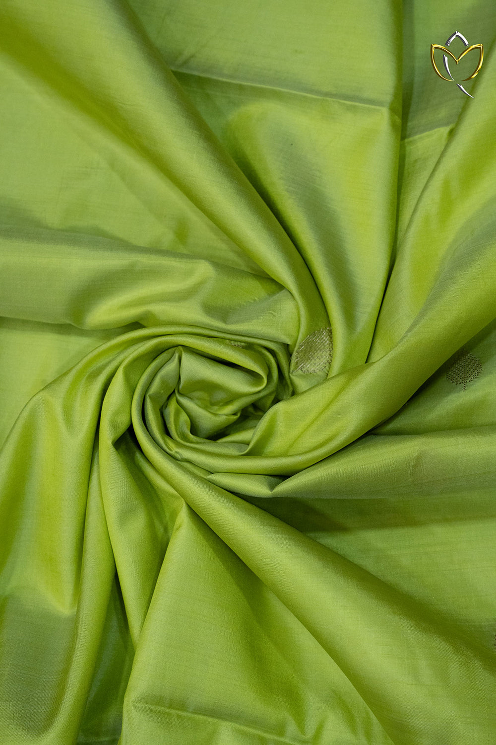 Bishnupuri Silk - Pista Green