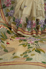 Pure Tussar - Beige