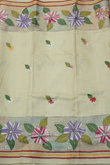 Pure Tussar - Beige