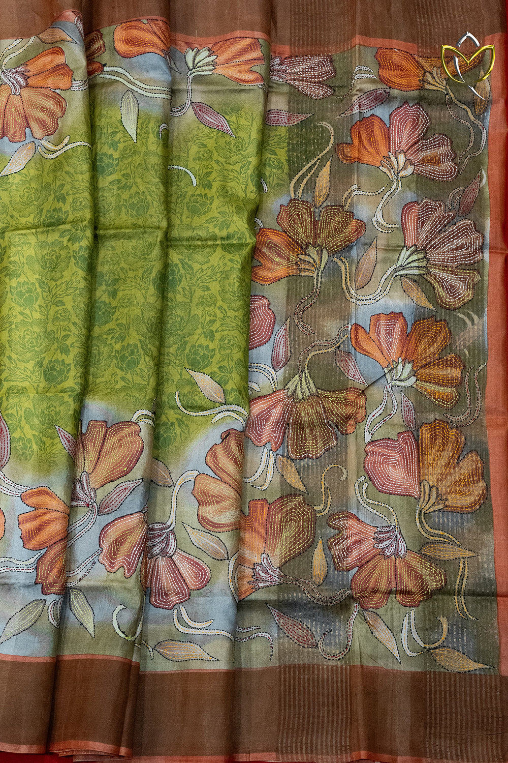 Pure Tussar - Green