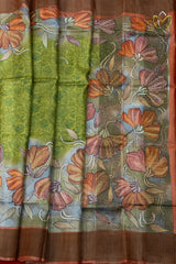 Pure Tussar - Green