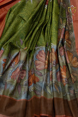 Pure Tussar - Green