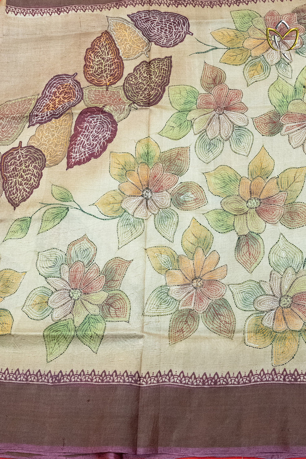 Pure Tussar - Beige