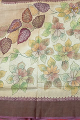 Pure Tussar - Beige