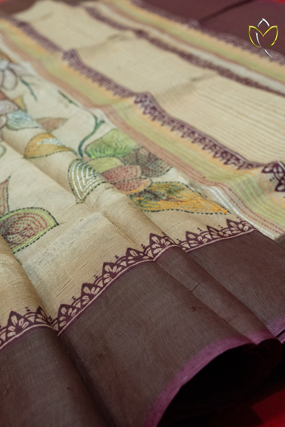 Pure Tussar - Beige