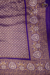 Banarasi Pattu - Violet