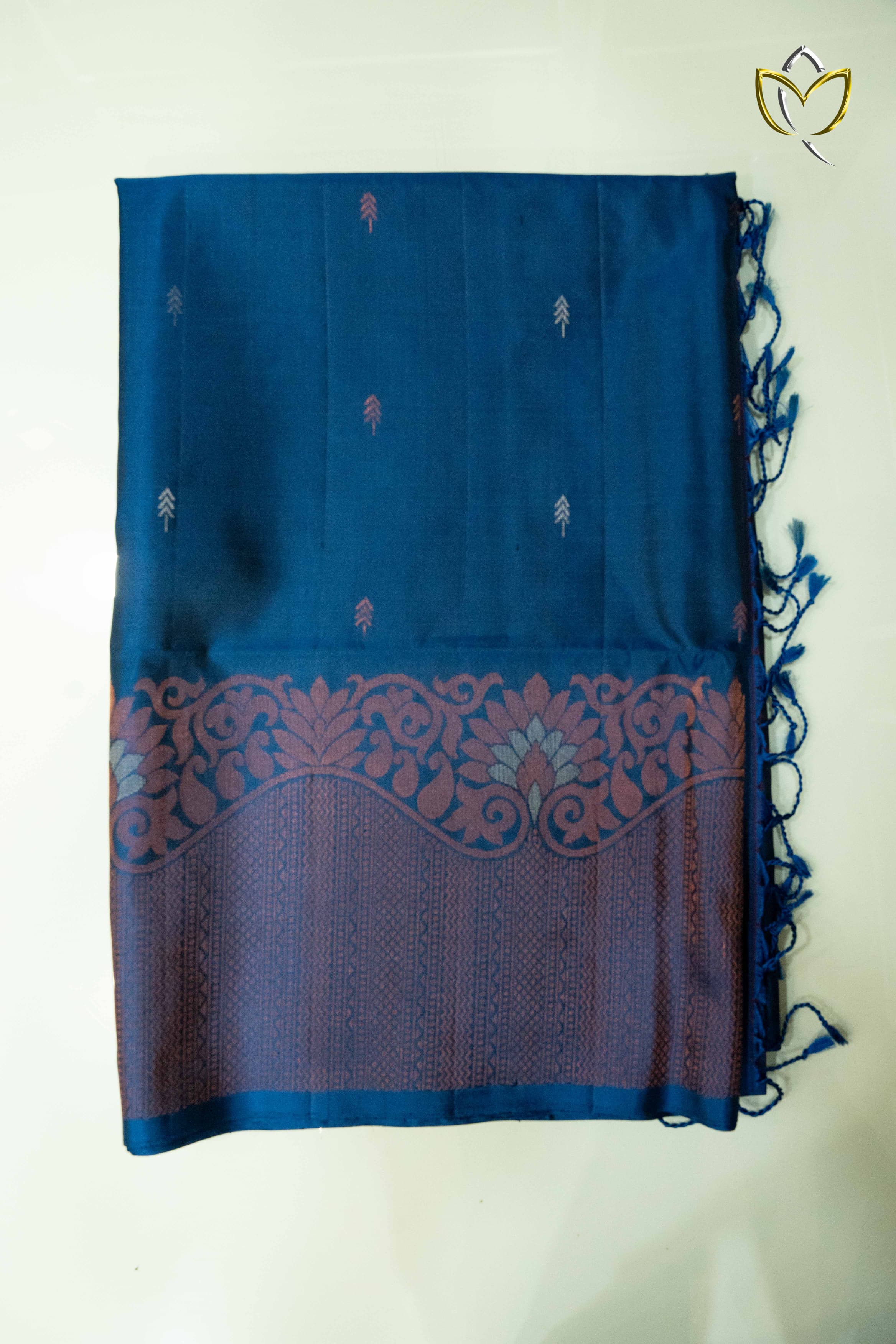 Lightweight Pattu - Steel Blue
