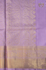 Lightweight Pattu - Teal Blue & Lilac