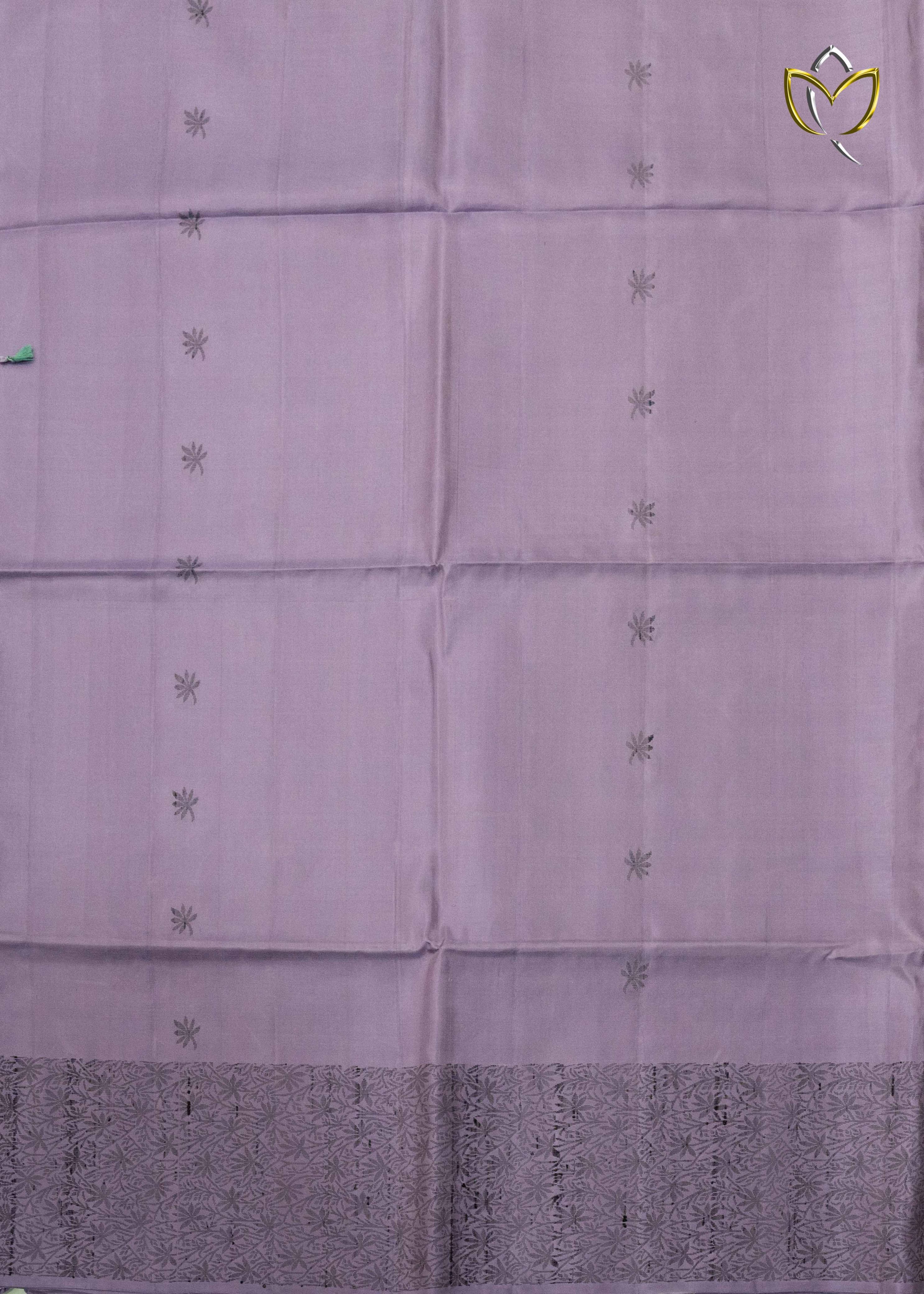 Assam Pattu - Dusty Lavender