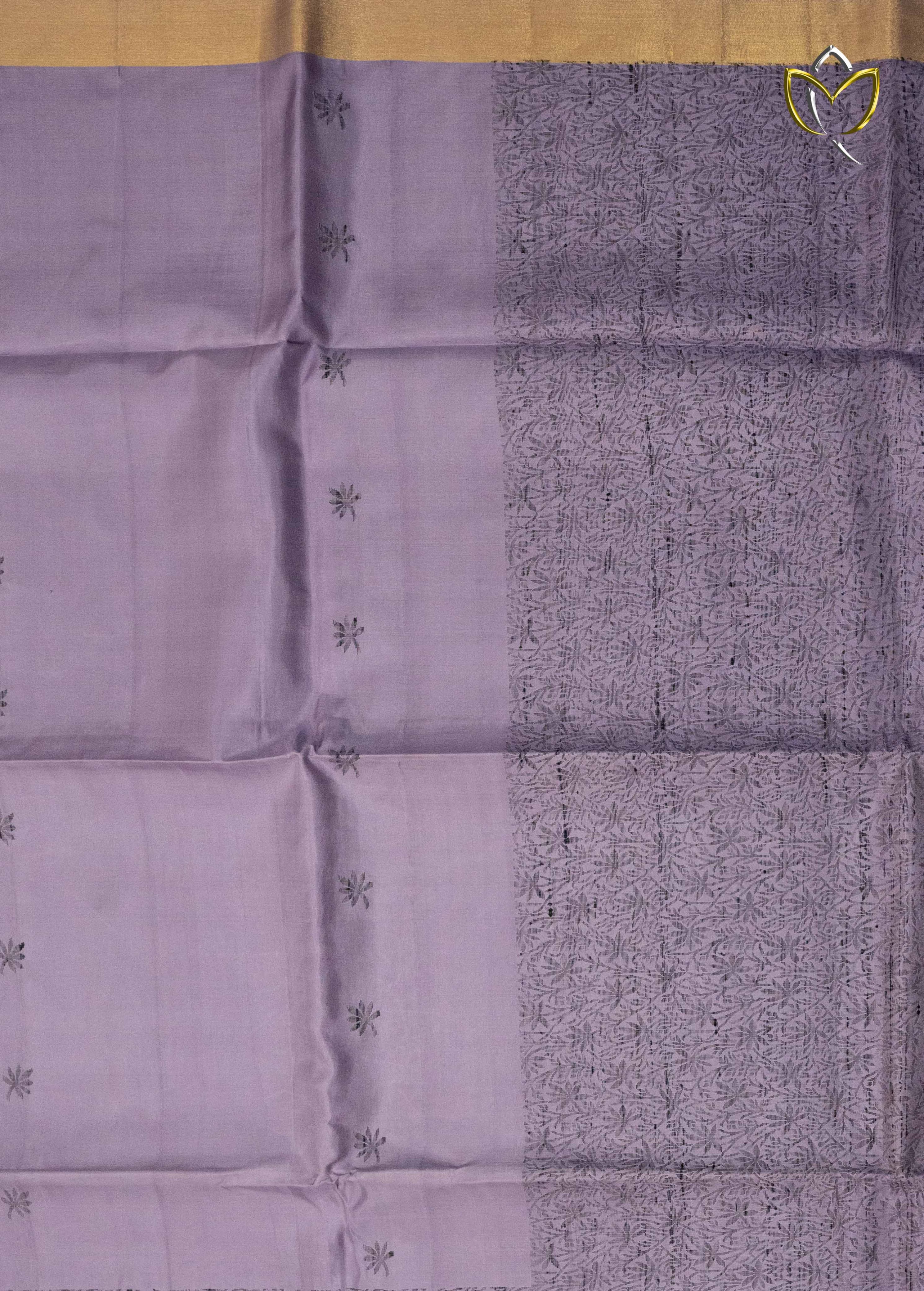 Assam Pattu - Dusty Lavender