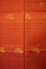 Assam Pattu - Plain Rust