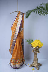 Silk Kota - Mustard Yellow