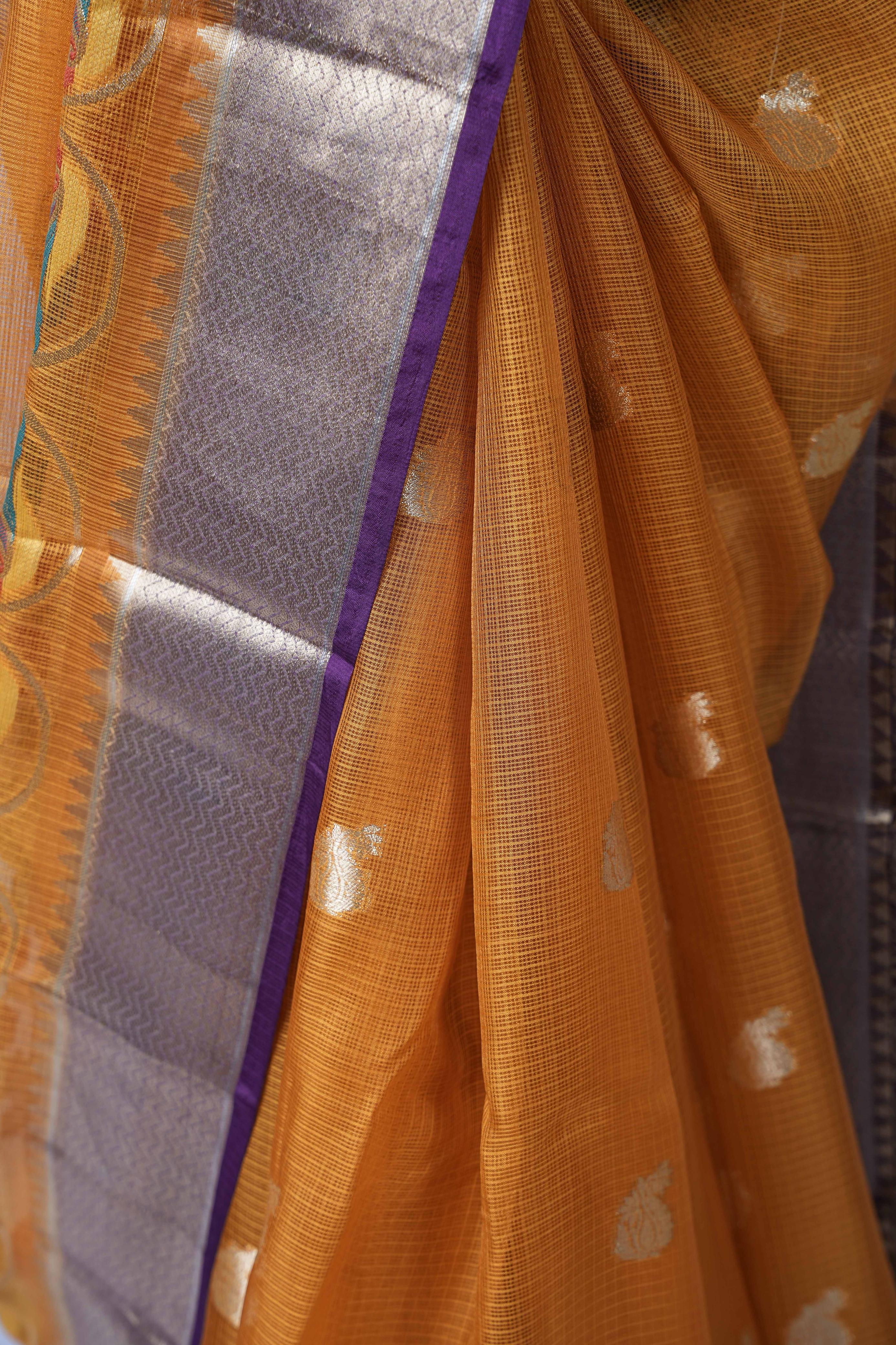 Silk Kota - Mustard Yellow