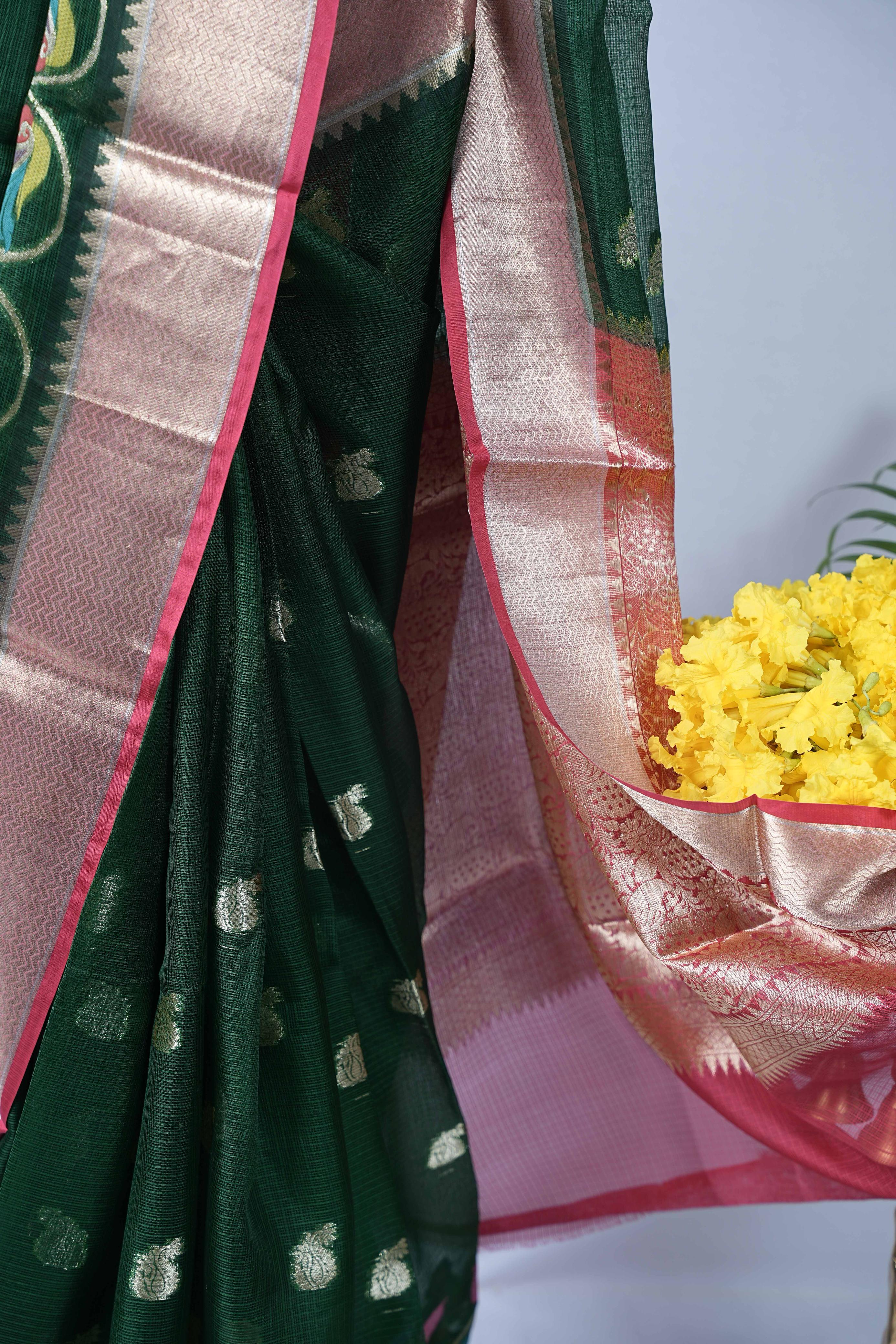 Silk Kota - Green