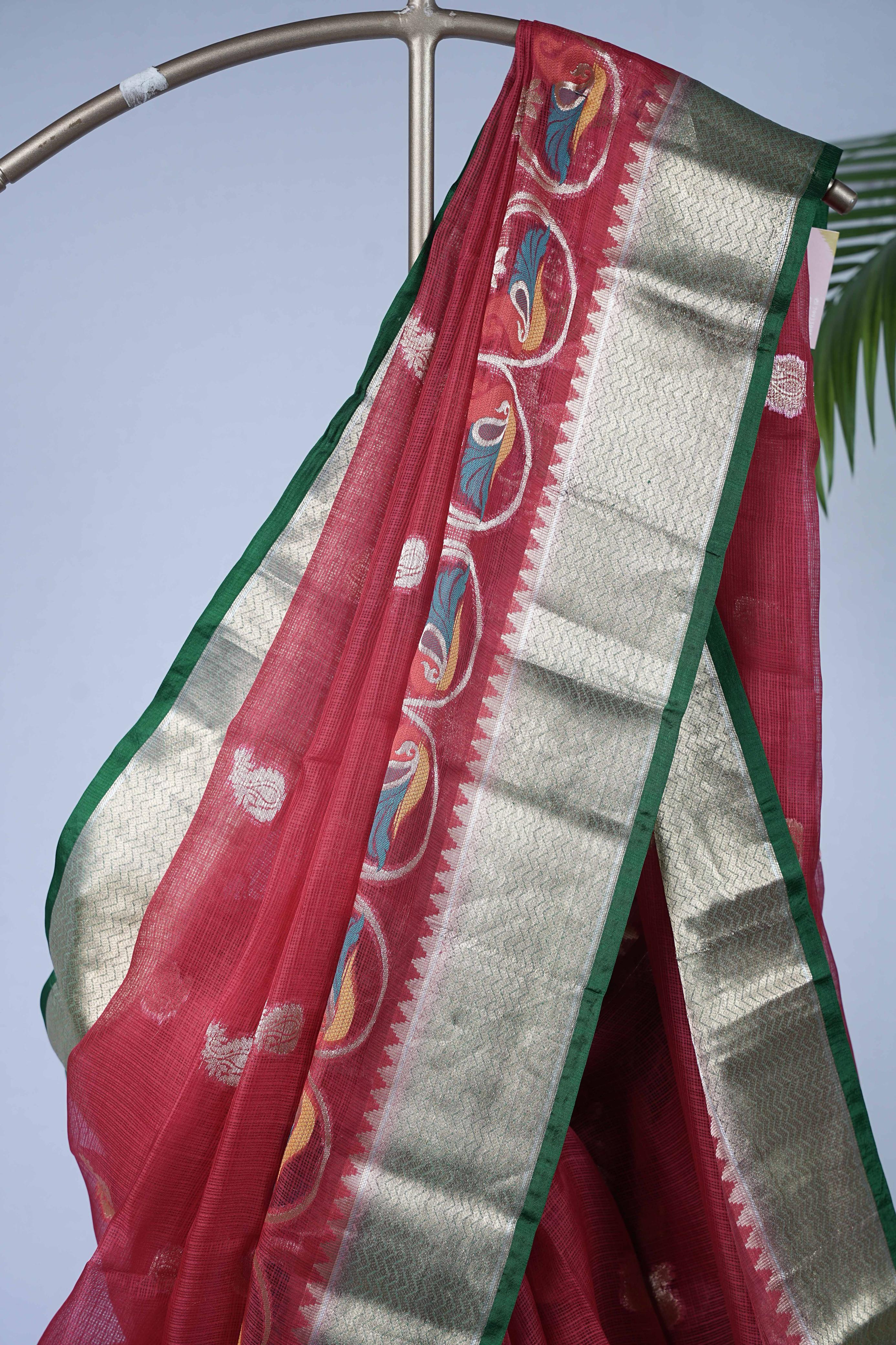 Silk Kota - Red