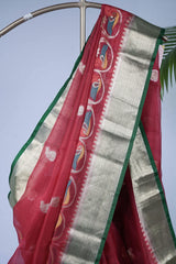 Silk Kota - Red