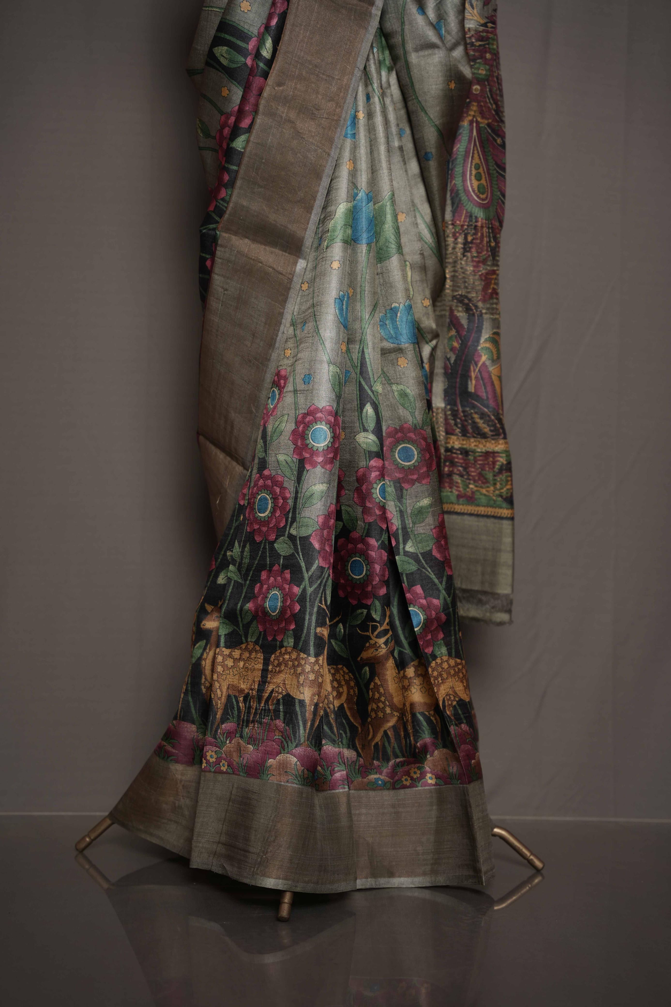 Tussar - Grey