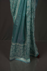 Murshidabad Silk - Sapphire