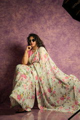 Pure Georgette - Sea Blue