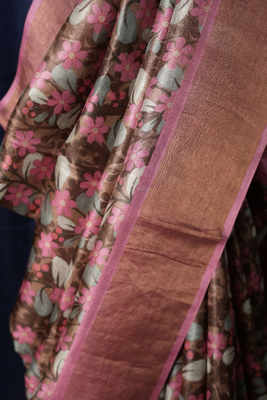 Tussar - Brown