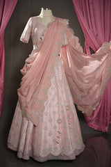 Designer Lehenga – Baby Pink