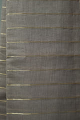 Soft Chanderi - Grey-Beige