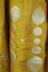 Banaras Silk - Mustard Yellow