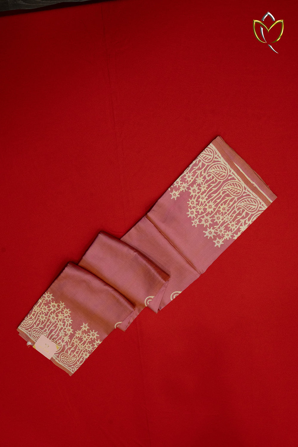 Pure Soft Silk - Baby Pink & Mustard Yellow