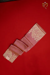Pure Soft Silk - Baby Pink & Mustard Yellow