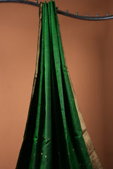 Lightweight Pattu - Bottle Green
