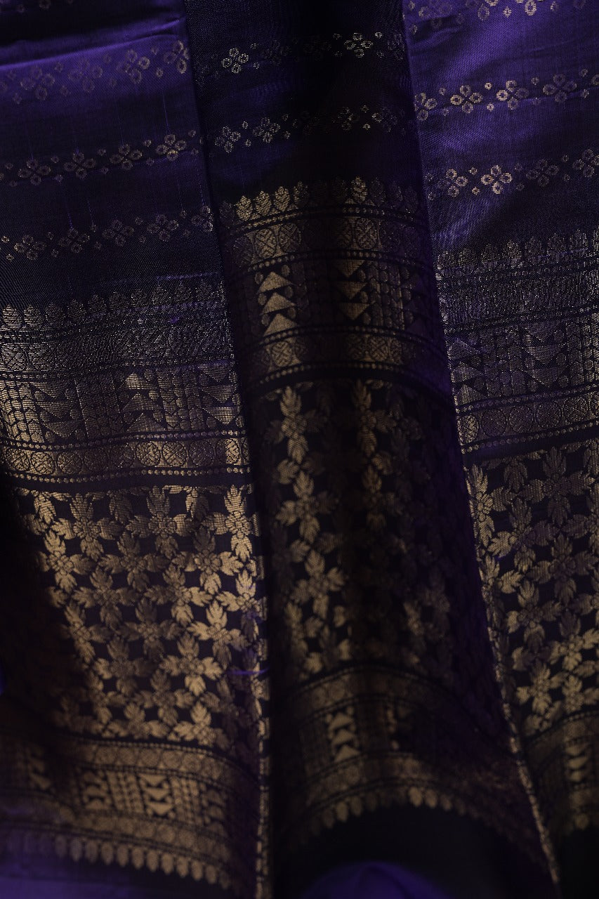 LightWeight Pattu - Royal Blue
