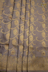 Pure Banarasi Pattu - Lilac